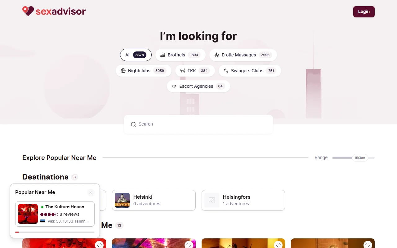 Screenshot: Sexadvisor Screenshot of Sexadvisor